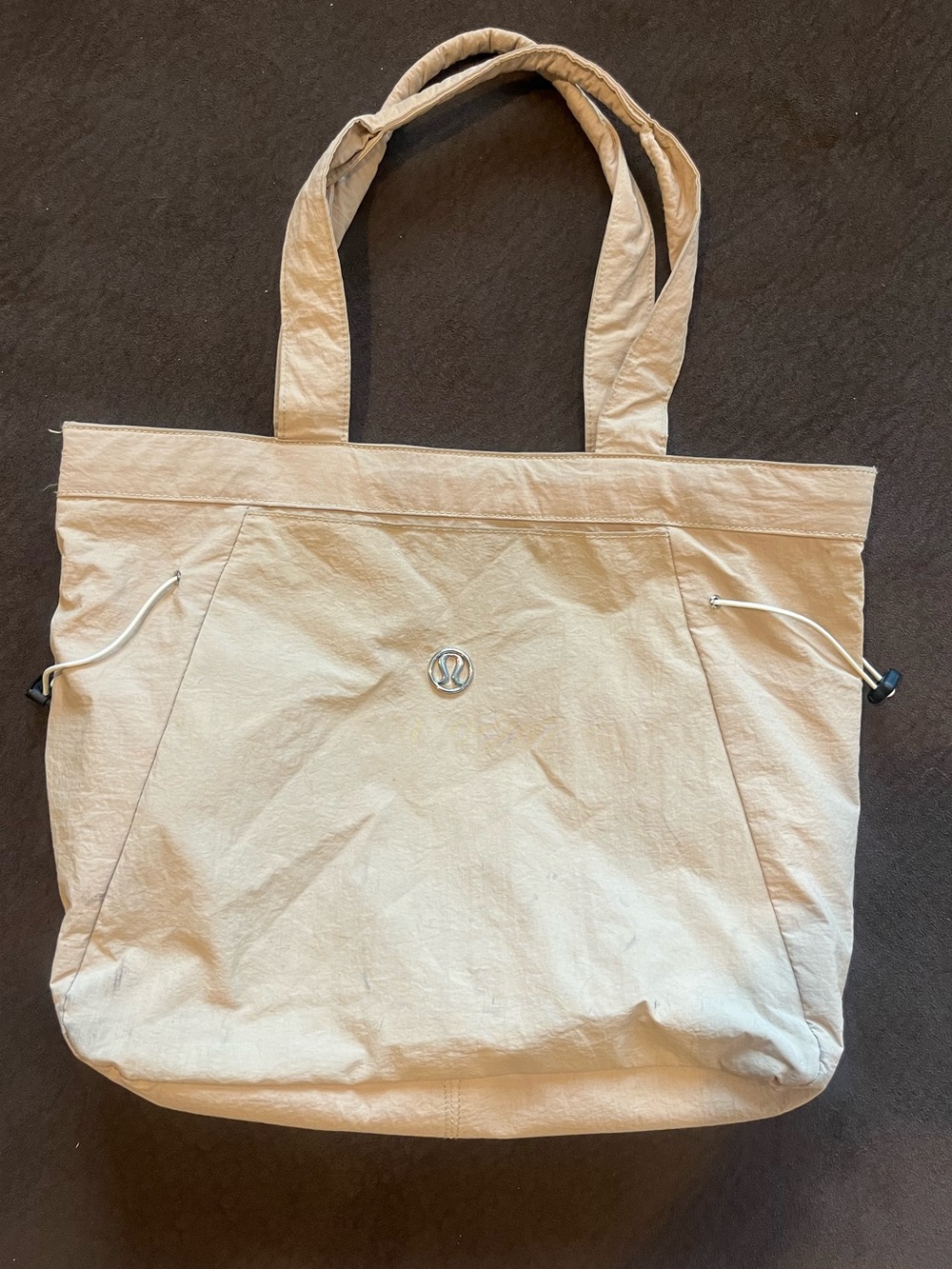 Lululemon Side-Cinch Shopper Bag Beige One Size